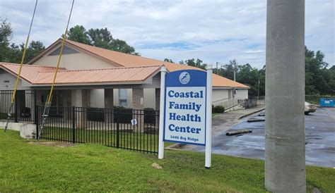 Coastal family health center - Coastal Family Health Center is a Group Practice with 1 Location. Currently Coastal Family Health Center's 5 physicians cover 7 specialty areas of medicine. Mon 8:00 am - 5:00 pm